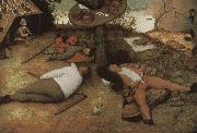 Imagined paradise, Pieter Bruegel